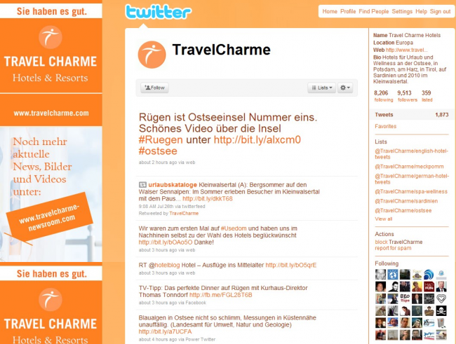 Twitter Travelcharme