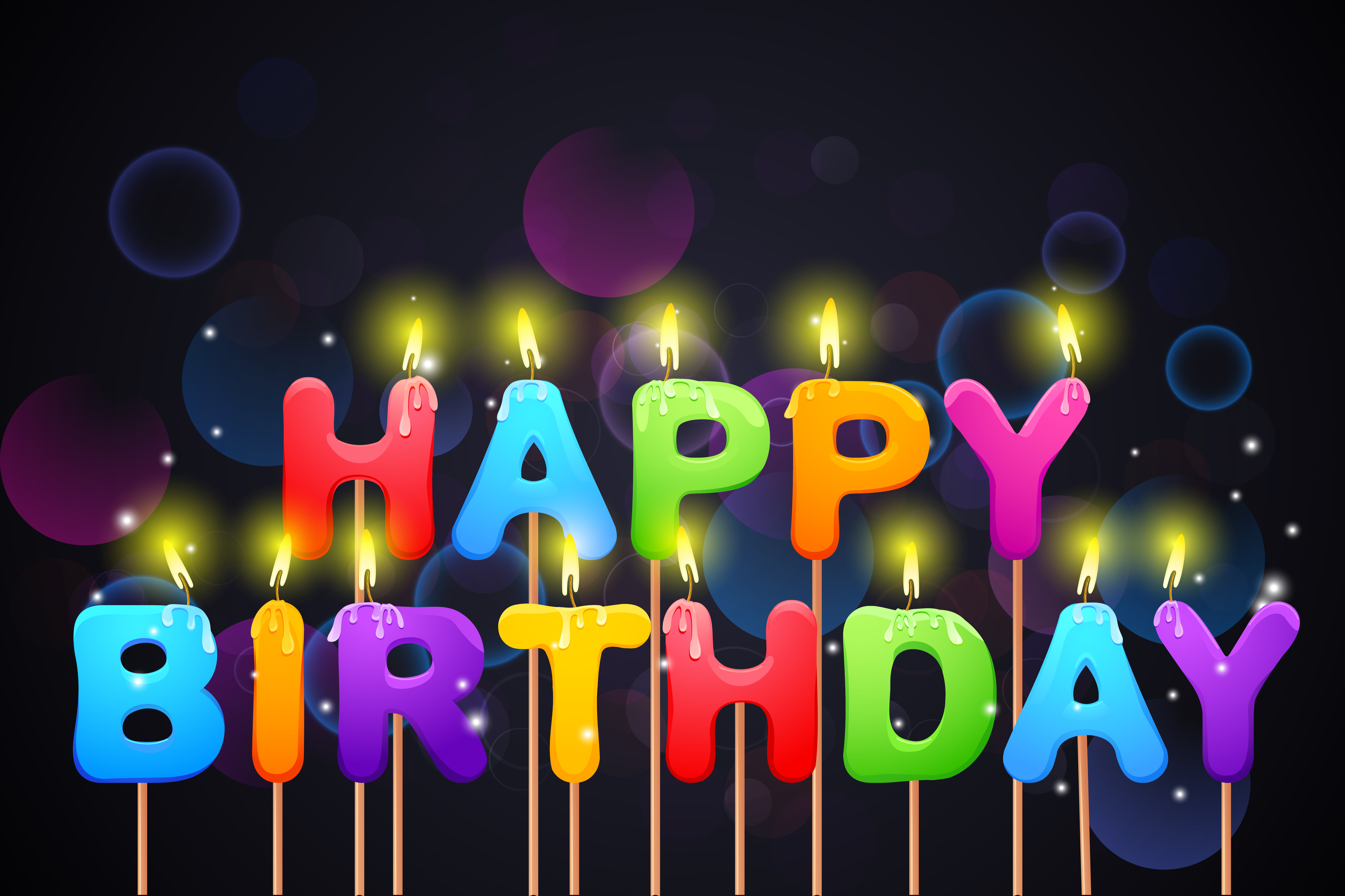 kerze happy birthday