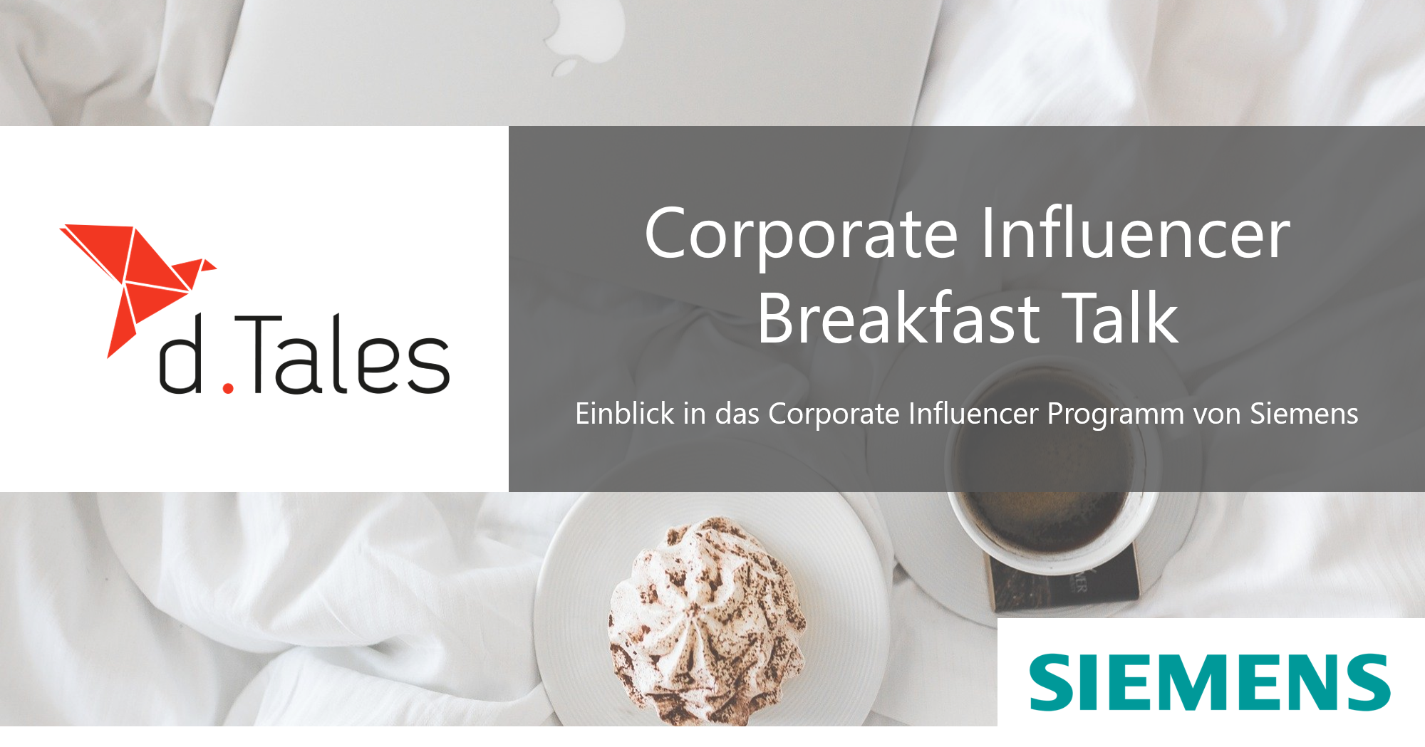 Corporate Influencer Breakfast Siemens